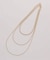 RELUME ボールチェーン3ボンセットネックレス