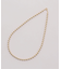 RELUME ボールチェーン3ボンセットネックレス