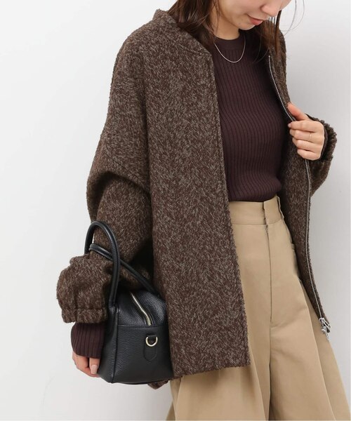 尾州ウールヘリンボンジップブルゾン｜ジャーナルスタンダード