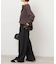 エターンドルクロス2タックワイドパンツ