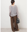 エターンドルクロス2タックワイドパンツ