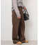エターンドルクロス2タックワイドパンツ