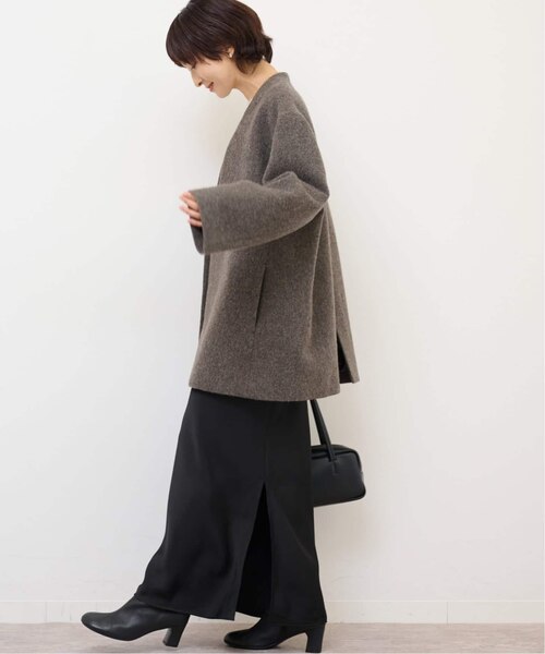 尾州ウールシャギージャケットコート｜ジャーナルスタンダード