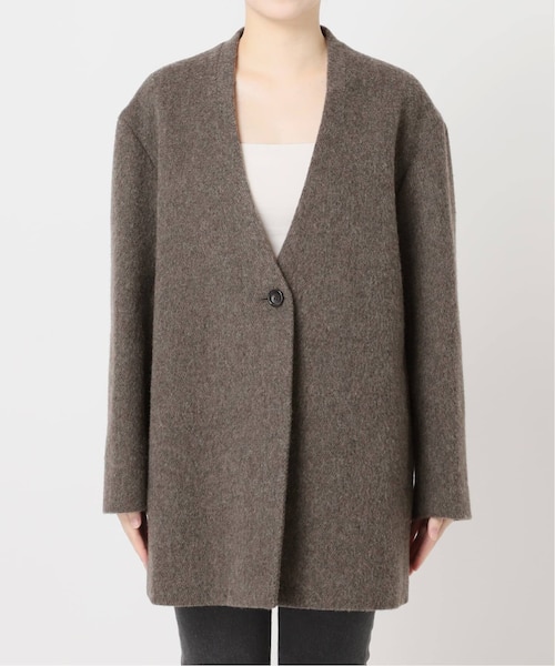 尾州ウールシャギージャケットコート｜ジャーナルスタンダード