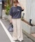 《追加》［25AW新作］コットンコーデュロイイージーワイド