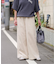 《追加》［25AW新作］コットンコーデュロイイージーワイド
