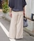 《追加》［25AW新作］コットンコーデュロイイージーワイド