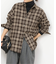 《追加2》CHECKオーバーサイズシャツ