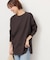 《一部WEB限定追加 / 新色》TCワッフルオーバーサイズロングスリーブTシャツ