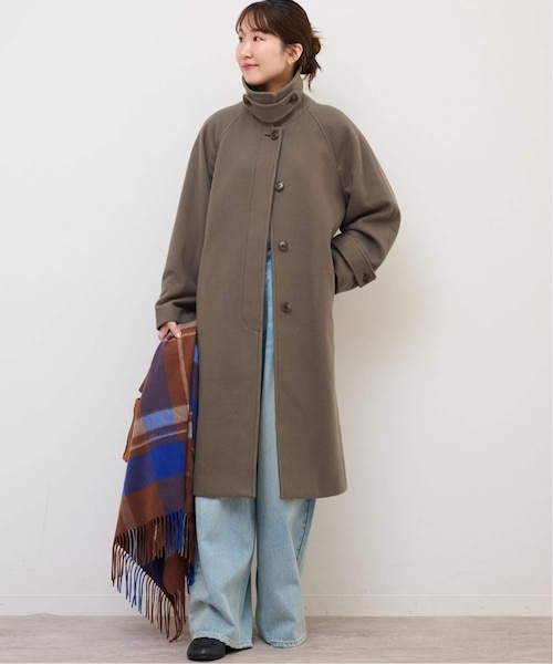 尾州ウールスーパー100ステンカラーコート｜ジャーナルスタンダード