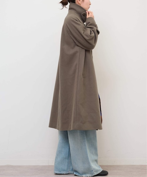 尾州ウールスーパー100ステンカラーコート｜ジャーナルスタンダード