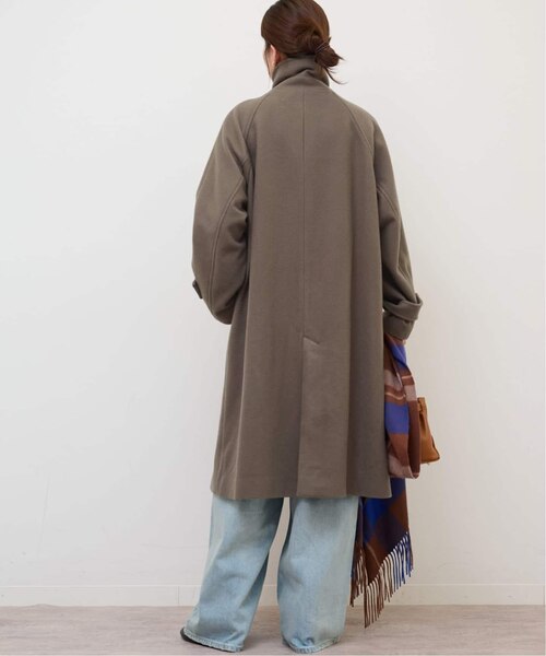 尾州ウールスーパー100ステンカラーコート｜ジャーナルスタンダード