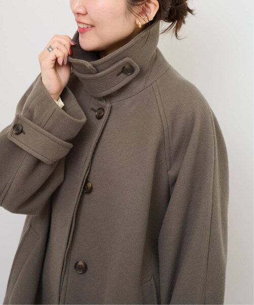 尾州ウールスーパー100ステンカラーコート｜ジャーナルスタンダード