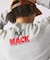 MACK TRUCKS / マック・トラックス 別注 フェード  プリント スウェット