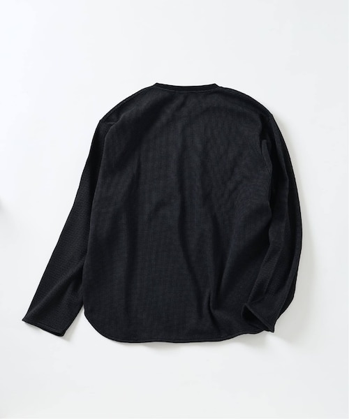 レイヤード ラウンド サーマル ロングスリーブ Tシャツ｜ジャーナル