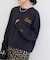 《追加》［25AW新作］刺繍ロゴスウェット