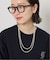 《追加》RELUME ガラスパールロングネックレス
