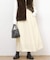 ギャザータックフレアスカート