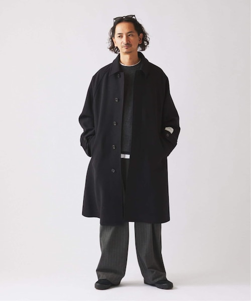 ヒールカット ルーズ ストライプ スラックス｜ジャーナルスタンダード