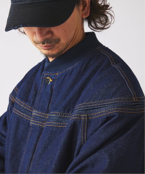 ご*う様 ジャーナルスタンダード　レリューム　デニム ダービージャケット Ｌサイ デニム ダービー ジャケット｜ジャーナルスタンダード レリュームの
