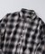 USAコットン ネル オンブレチェック シャツ