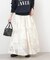 ミックスレースフレアイージースカート