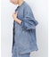 ［26SS新作］別注【LEVI’S】COLLARLESS XL TRUCKER：デニムジャケット