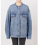 ［26SS新作］別注【LEVI’S】COLLARLESS XL TRUCKER：デニムジャケット
