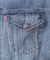 ［26SS新作］別注【LEVI’S】COLLARLESS XL TRUCKER：デニムジャケット