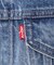 ［26SS新作］別注【LEVI’S】COLLARLESS XL TRUCKER：デニムジャケット