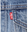 ［26SS新作］別注【LEVI’S】COLLARLESS XL TRUCKER：デニムジャケット