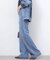 ［26SS新作］別注【LEVI’S】RIBCAGE WIDE LEG：デニム