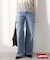 ［26SS新作］別注【LEVI’S】RIBCAGE WIDE LEG：デニム