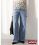 ［26SS新作］別注【LEVI’S】RIBCAGE WIDE LEG：デニム