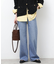 ［26SS新作］別注【LEVI’S】RIBCAGE WIDE LEG：デニム