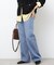 ［26SS新作］別注【LEVI’S】RIBCAGE WIDE LEG：デニム