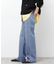 ［26SS新作］別注【LEVI’S】RIBCAGE WIDE LEG：デニム