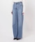 ［26SS新作］別注【LEVI’S】RIBCAGE WIDE LEG：デニム
