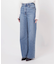 ［26SS新作］別注【LEVI’S】RIBCAGE WIDE LEG：デニム