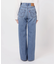 ［26SS新作］別注【LEVI’S】RIBCAGE WIDE LEG：デニム