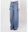 ［26SS新作］別注【LEVI’S】RIBCAGE WIDE LEG：デニム