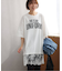 ［26SS新作］【ARCHIVE STANCE】lace switching Tee：カットソー