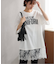 ［26SS新作］【ARCHIVE STANCE】lace switching Tee：カットソー
