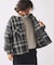 バスケット ツィードチェック CPO シャツブルゾン