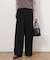 ストレッチメランジツイルイージーパンツ