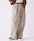 ワイド カット チノパンツ