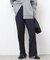 NONIRONジョーゼットワイドストレートパンツ