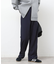 NONIRONジョーゼットワイドストレートパンツ