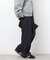 NONIRONジョーゼットワイドストレートパンツ