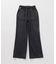 NONIRONジョーゼットワイドストレートパンツ